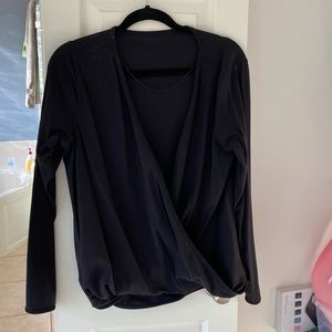Lululemon wrap style shirt